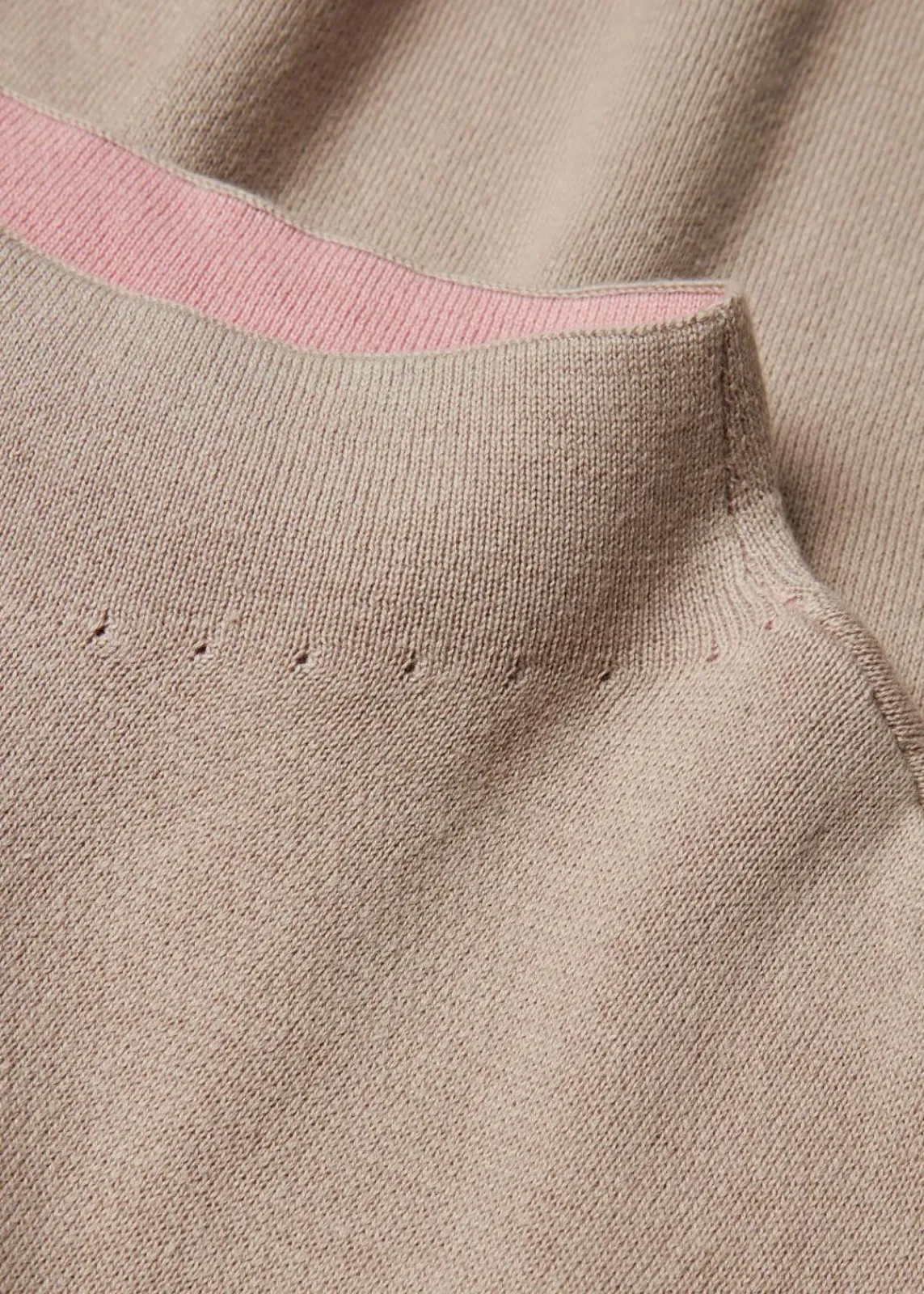 bonprix Bekleidung·Umstandsmode|Bekleidung·Jeans^Wende-Pullover aus Feinstrick naturstein/aschrosa