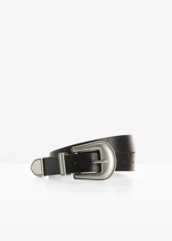 bonprix Gürtel|Schuhe & Accessoires In Spezialgrößen·Gürtel^Westerngürtel schwarz