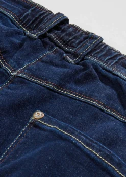 bonprix Bekleidung·Shirts & Tops|Jeans^Wide-Leg-Jeans Mid Waist, Bequembund nachtblau denim