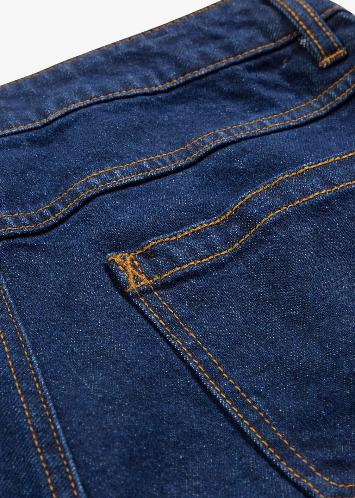 bonprix Bekleidung·Shirts & Tops|Jeans^Wide-Leg-Jeans, Mid Waist, Full Length tiefblau denim ungewaschen