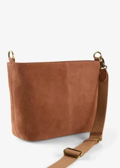 bonprix Taschen^Wildleder Handtasche schokosorbet