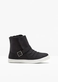 bonprix Gefütterte Winterschuhe|Boots^Winter Boot schwarz
