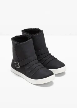 bonprix Gefütterte Winterschuhe|Boots^Winter Boot schwarz