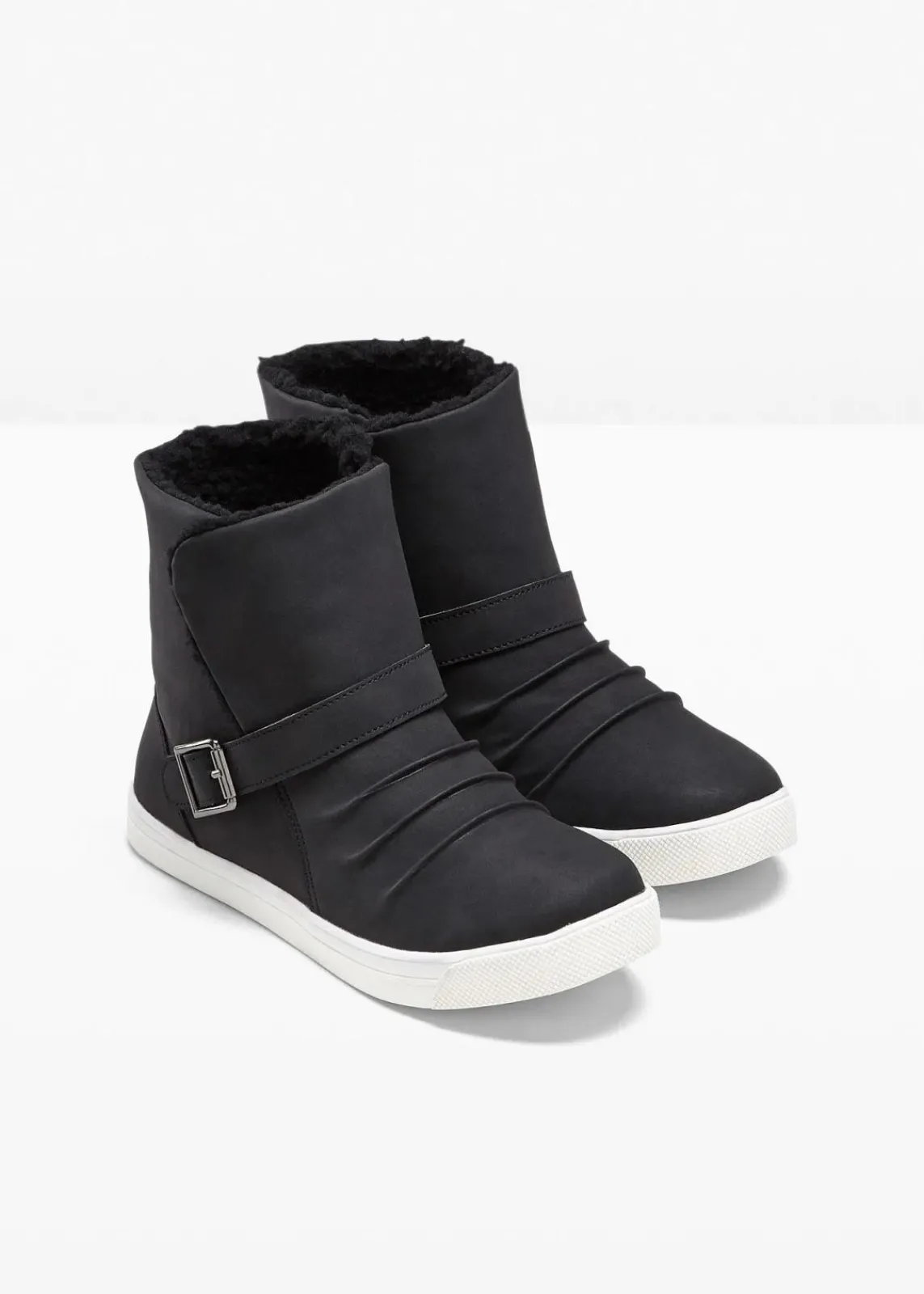 bonprix Gefütterte Winterschuhe|Boots^Winter Boot schwarz