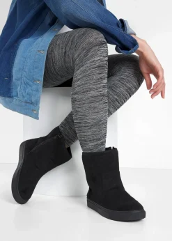 bonprix Gefütterte Winterschuhe|Boots^Winter Boot schwarz
