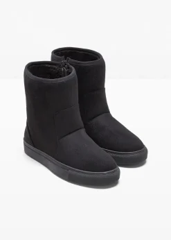 bonprix Gefütterte Winterschuhe|Boots^Winter Boot schwarz