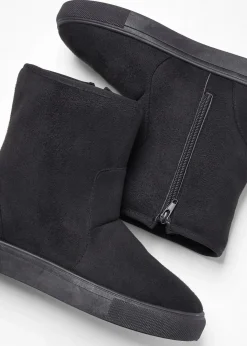 bonprix Gefütterte Winterschuhe|Boots^Winter Boot schwarz