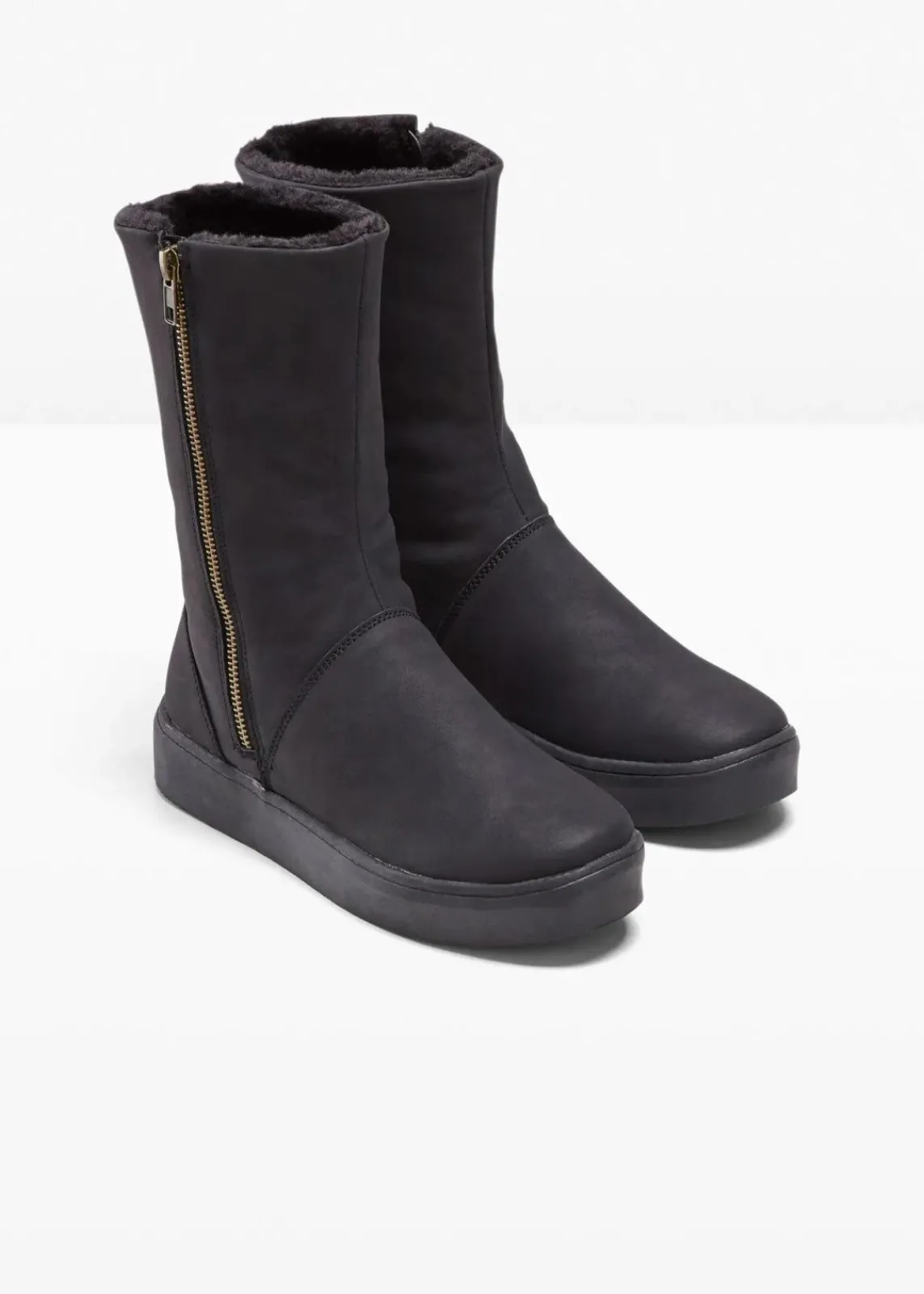 bonprix Schuhe & Accessoires In Spezialgrößen·Schuhe In Übergröße|Stiefel^Winter Stiefel schwarz