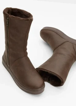 bonprix Schuhe & Accessoires In Spezialgrößen·Schuhe In Übergröße|Stiefel^Winter Stiefel dunkelbraun
