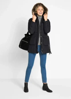 bonprix Bekleidung·Hosen|Jacken & Mäntel^Winterjacke schwarz