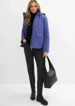 bonprix Bekleidung·Hosen|Jacken & Mäntel^Winterjacke mit aufgesetzen Taschen dunkelpazifik
