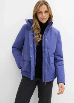 bonprix Bekleidung·Hosen|Jacken & Mäntel^Winterjacke mit aufgesetzen Taschen dunkelpazifik