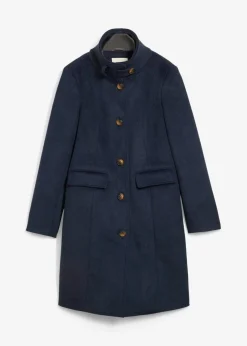 bonprix Jacken & Mäntel|Bekleidung·Hosen^Wintermantel, 2in1 Optik tiefblau meliert