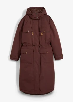 bonprix Jacken & Mäntel|Bekleidung·Hosen^Wintermantel, 2in1 Optik terrabraun