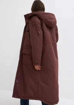 bonprix Jacken & Mäntel|Bekleidung·Hosen^Wintermantel, 2in1 Optik terrabraun