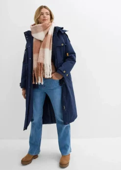bonprix Bekleidung·Hosen|Jacken & Mäntel^Wintermantel, 2in1 Optik dunkelblau
