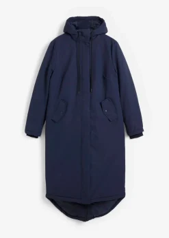 bonprix Jacken & Mäntel|Bekleidung·Hosen^Wintermantel mit Innensteppung dunkelblau