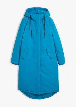 bonprix Jacken & Mäntel|Bekleidung·Hosen^Wintermantel mit Innensteppung atlantiktürkis