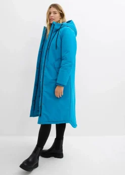 bonprix Jacken & Mäntel|Bekleidung·Hosen^Wintermantel mit Innensteppung atlantiktürkis
