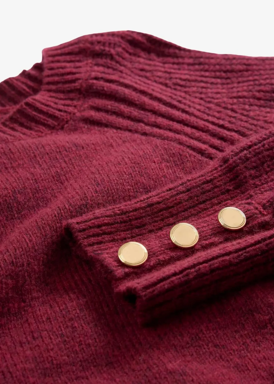 bonprix Bekleidung·Umstandsmode|Pullover & Strickjacken^Wollpullover pflaumenrot