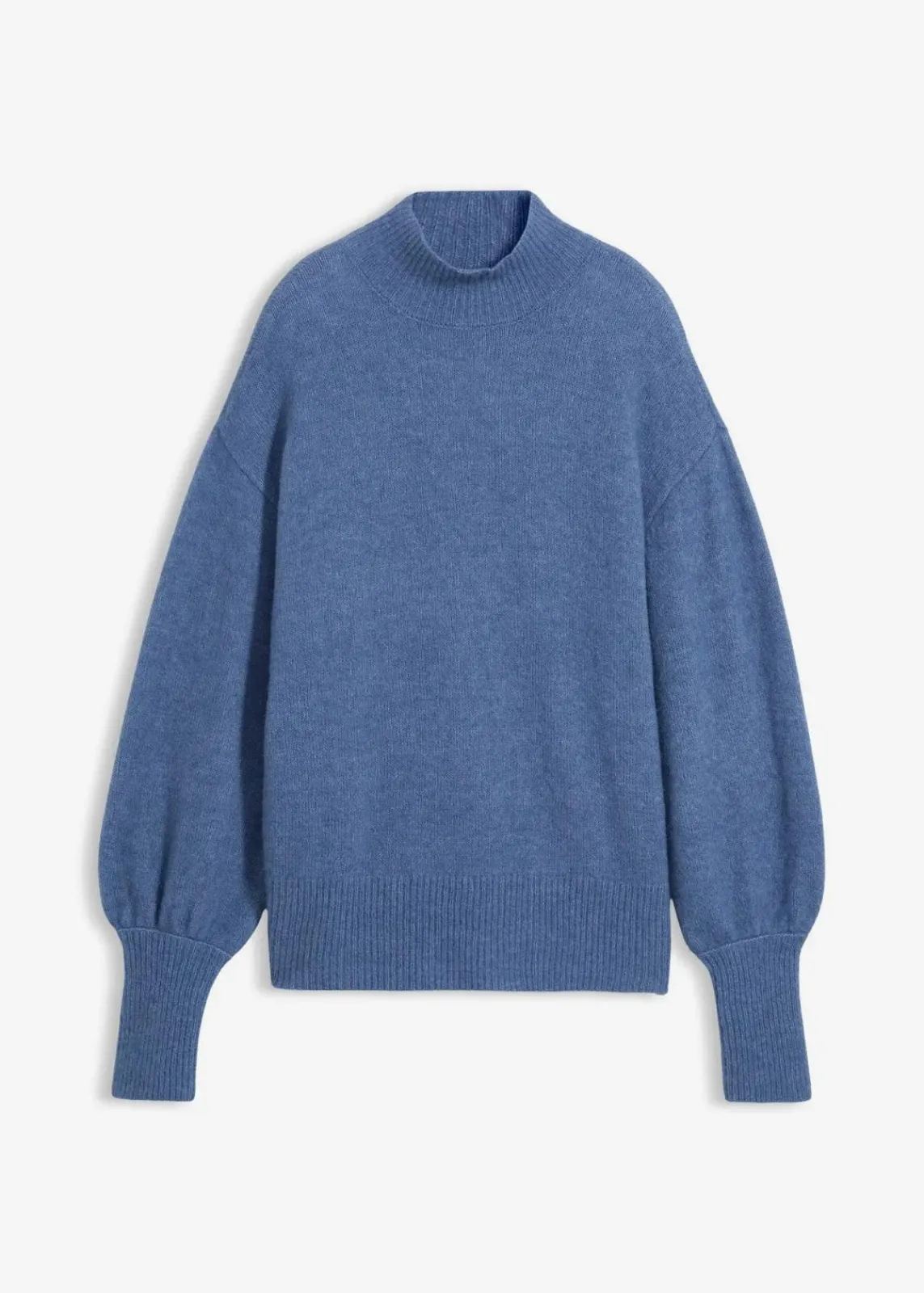 bonprix Bekleidung·Umstandsmode|Bekleidung·Jeans^Wollpullover mit Alpakawolle wellenblau