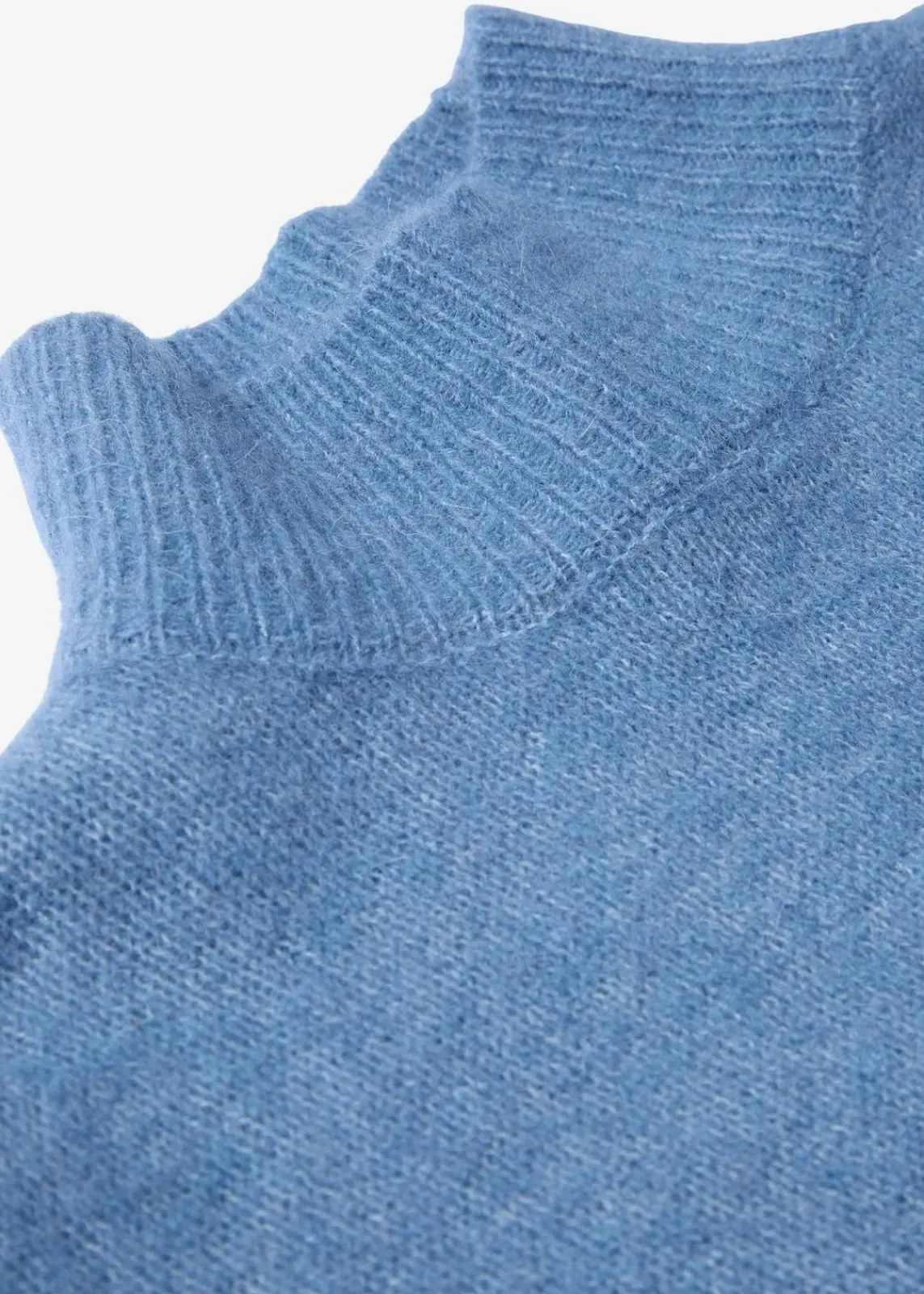 bonprix Bekleidung·Umstandsmode|Bekleidung·Jeans^Wollpullover mit Alpakawolle wellenblau