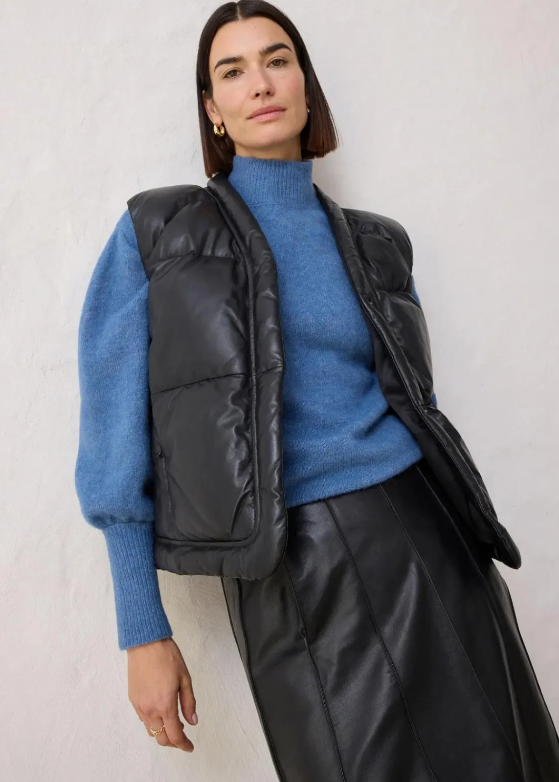 bonprix Bekleidung·Umstandsmode|Bekleidung·Jeans^Wollpullover mit Alpakawolle wellenblau