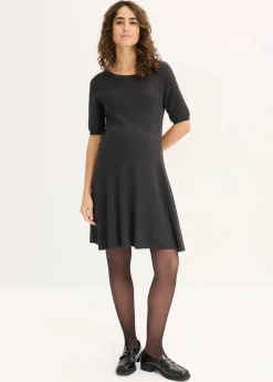 bonprix Wäsche·Still- & Umstandswäsche|Wäsche·Socken & Strumpfhosen^Wärmende Schwangerschafts-Strumpfhose in transparenter Optik, 50 DEN schwarz