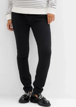 bonprix Umstandsmode^Wärmende Umstands-Leggings mit Teddyfutter schwarz