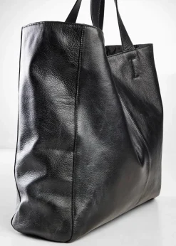 bonprix Taschen|Premium^XXL-Ledershopper schwarz