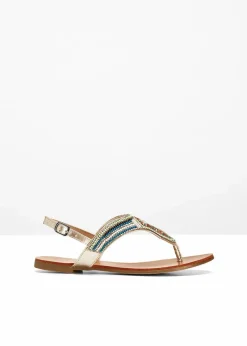 bonprix Sommerschuhe^Zehenstegsandalen mint bunt